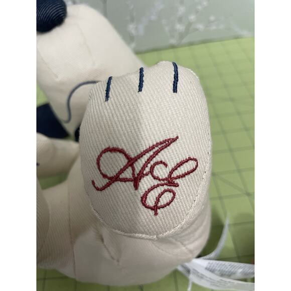 American Eagle Limited Edition Denim Snoopy Peanuts 8” Plush Stuffed Animal Rare - Picture 6 of 15